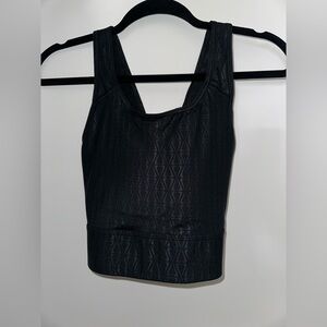 NIKE WOMENS DRI-FIT SWOOSH MEDIUM SUPPORT SPORTS BRA IN BLACK/ PATTERN SIZE L